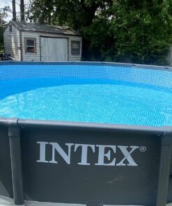 INTEX 26329EH Ultra XTR Deluxe Above Ground Swimming Pool Set: 18ft x 52in – Includes 2100 GPH Cartridge Sand Filter Pump – SuperTough Puncture Resistant – Rust Resistant – Easy to Assemble 55 81BS19KKNqL
