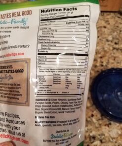 Diabetic Kitchen Cinnamon Pecan Granola Cereal - Low Carb Snacks w/Prebiotics & No Added Sugar - No Erythritol, 3 Net Carbs & Gluten-Free 28 81BTjgQWacL 1