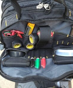 Custom Leathercraft1132 75-Pocket Tool Backpack 72 81BTsE4aV6L