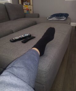 Amazon Essentials Women's Cotton Lightly Cushioned Ankle Socks, 10 Pairs 6-9 Black 11 81BUXLFABL