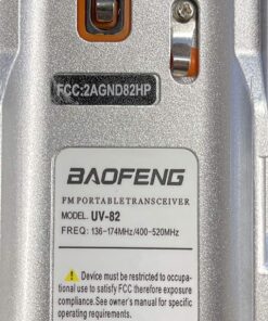 BaoFeng UV-82HP (Blue) High Power Dual Band Radio: 136-174mhz (VHF) 400-520mhz (UHF) Amateur (Ham) Portable Two-Way Blue 15 81BWBDLFIxL