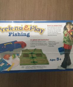 Learning Resources Pretend & Play Fishing Set - 11 Pieces, Ages 3+ Toddler Pretend Play Toys, Preschool Learning Toys, Fishing Pole for Kids, Fisherman Costume 34 81BYkGn2TlL