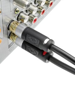 Mediabridge™ Ultra Series RCA Y-Adapter (8 Feet) - 1-Male to 2-Male for Digital Audio or Subwoofer - Dual Shielded with RCA to RCA Gold-Plated Connectors - Black - (Part# CYA-1M2M-8B) 8 Feet, Black 19 81BZXUhO6lL