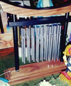 Woodstock Wind Chimes for Home Decor, Office, Meditation, Classrooms, Yoga for Awareness, Relaxation, Decor 9" Tranquility Table Chime Chi Christmas/Hanukkah Gifts (TTC) TTC 12 81BZdEwlb L