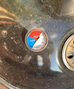 2 inch BBQ Thermometer Gauge Charcoal Grill Pit Smoker Temp Gauge Grill Thermometer Replacement for Smoker Grill Wood Charcoal Pit, Heat Indicator Grill Temp Thermometer 1 35 81Ba6iJi9CL