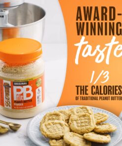 PBfit All-Natural Peanut Butter Powder, Powdered Peanut Spread From Real Roasted Pressed Peanuts, 8g of Protein, 30 Ounce (Pack of 1) 24 81BbkbXOquL