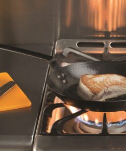 Lodge CRS10 Carbon Steel Skillet, Pre-Seasoned, 10-inch 10 Inch 25 81BbmnX1zQL