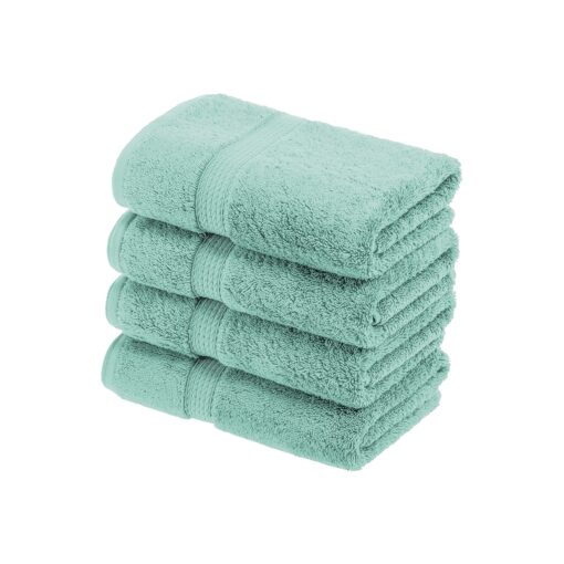 SUPERIOR 900 Madison TS Set, Hand Towel 4-Pack, Sea Foam, 4 Count