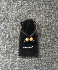 Alaska Bear® Cigar Cutter Stainless Steel Guillotine Double Cut Blade in Black Gift Pouch 42 81BcRzzd2ML