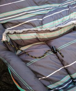 TETON Sports Mammoth Queen Size Sleeping Bag- Double Sleeping Bag – A Warm Bag The Whole Family can Enjoy – Great Sleeping Bag for Camping, Hunting and Base Camp. Compression Sack Included Teal Mammoth 0F 48 81BcSWD9UgL