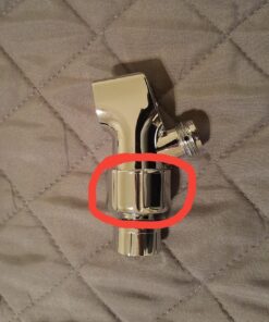 HO2ME High Pressure Handheld Shower Head with Powerful Shower Spray against Low Pressure Water Supply Pipeline, Multi-functions, w/ 79 inch Hose, Bracket, Flow Regulator, Chrome Finish 22 81BcU36rIL