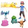 Pokémon Battle Figure Multi Pack Toy Set with Launching Action - Generation 1 - Includes Ash, Pikachu, Eevee, Bulbasaur, Ditto & Zubat - 6 Pieces - Ages 4+ 18 81BcdpjdFdL