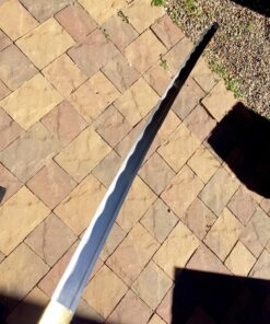 Ace Martial Arts Supply Handmade Japanese Shirasaya Samurai Katana Sharp Sword-Kenshin Burgundy 79 81BcmhRnosL