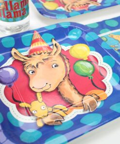 Llama Llama Party Supplies (Standard) Perfect Birthday decorations for those first 5 years. Birthday Decorations for girls and boys, LLamaTheme Party Party Pack, 66 Piece Set, Serves 8 Llama Llama Standard 12 81BerhFYD6L