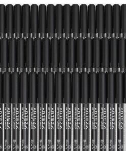 ARTEZA Black Dry Erase Markers, Pack of 52, Fine Tip, Low-Odor Black Ink, Classroom Whiteboard Markers for Back to School Supplies, Office, Homeschooling and Teachers, Erasable Bulk Supply 1 Count (Pack of 52) 8 81Beu4FzfzL