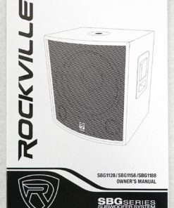 Rockville SBG1128 12" 600 Watt Passive Pro DJ Subwoofer, MDF Cabinet/Pole Mount 12 inch 8 Ohm 14 81BhdQfff5L