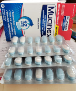 Mucinex 12 Hour 1200mg Maximum Strength Guaifenesin Chest Congestion & Mucus Relief, Guaifenesin Expectorant Aids Mucus Removal, Chest Decongestant for Adults, Dr Recommended, 42ct Tablets 42 Count (Pack of 1) Release Tablets 43 81BiHQILlgL 1
