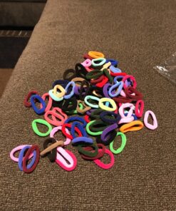 Lolitarcrafts 90pcs 8mm Mix Colors Womens Girls Elastic Hair Ties Bands Rope Ponytail Holders Headband Scrunchie Hair Accessories 4 81BiRl5gxcL