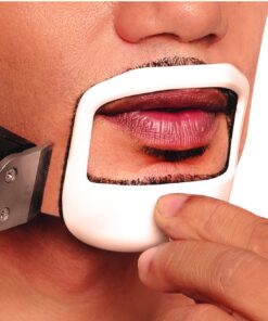 Beardoptima Goatee Outliner Kit For Men - Beard Shaping & Styling Templates with 5 Sizes Set All-In-One Tool | Beard Trimmer Or Razor To Style - Beard Care & Grooming Gift Kit For Any Beard Bro 12 81BjHTwJDbL