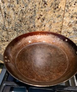 de Buyer MINERAL B Carbon Steel Fry Pan - 12.5” - Ideal for Searing, Sauteing & Reheating - Naturally Nonstick - Made in France 12.5" 31 81BjqFz2XL 2