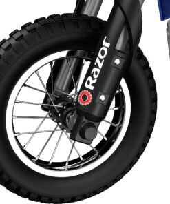 Razor MX350 Dirt Rocket Electric Motocross Bike, Blue, 10-12 inches Mx350 - Blue 28 81Bk lbzICS