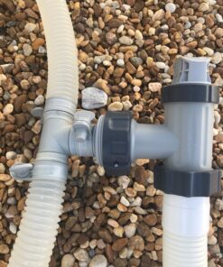 INTEX 1.25" to 1.5" Type B Hose Adapters for Pumps & Saltwater System | Set of 2 28 81Bkp BaqoL