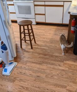 Bissell Power Fresh Steam Mop with Natural Sanitization, Floor Steamer, Tile Cleaner, and Hard Wood Floor Cleaner with Flip-Down Easy Scrubber, 1940A PowerFresh 36 81BmcX1ei4L