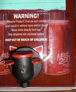 XMODE Energy Shots on Tap with Dispenser & 2 Bottles, 100 Servings - Cherry Bomb Flavor Energy Caffeine Shots - Quick Energy Boost Shots with Vitamins B6 & B12, Caffeine - Great Taste, Zero Calories 30 81BmdoMWV7L