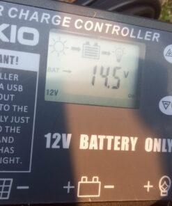 DOKIO 160W 18V Portable Solar Panel Kit (ONLY 9lb) Folding Solar Charger with 2 USB Outputs for 12v Batteries/Power Station AGM LiFePo4 RV Camping Trailer Car Marine…… 52 81BmkBVlvHL