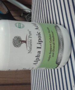 Simply Natures Pure Alpha Lipoic Acid 600mg 120 Veggie Capsules, Non-GMO Thioctic Acid 4 Month Supply 120 Count (Pack of 1) 35 81BmqEkP8XL