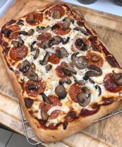 New Star Foodservice | Commercial-Grade Bun/Sheet Pan 18-Guage (9 x 13 x 1 inch (Quarter Size)) 9 x 13 x 1 inch (Quarter Size) 44 81BmwWveeNL