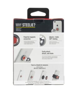 Nite Ize Steelie Orbiter Vent Kit - Magnetic Cell Phone Mount for Car Vents - Durable & Easy-to-Use Phone Holder with Magnet 17 81BooMEBZzL