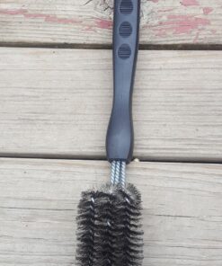 Kona 360/Clean Grill Brush - Powerful 30-Second Grill Cleaner - The World's Best Grill Brush, Bristle | Free of Brass Wire & Safe BBQ Grill Brush, BBQ Brush Accessory for Grill Cleaning Kit - 18 Inch 1 Black 29 81Bph91BqtL