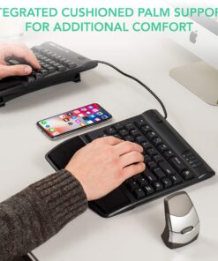 KINESIS VIP3 Tenting Accessory for Freestyle2 Ergonomic Keyboard (AC820) Tenting with Palm Supports for Freestyle2 13 81BpsfqmrL