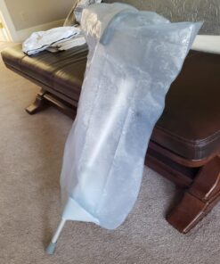 Brownmed - Seal-Tight Freedom Cast & Bandage Protector - Shower Cast Cover for Legs - Waterproof Shower Protector - Leg Cast Bag for Shower & Swimming - Adult Leg 52 81BputKuKLL