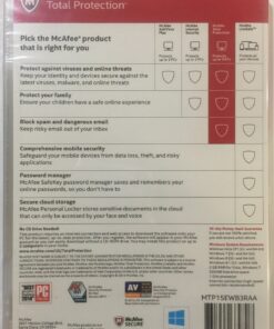 McAfee Total Protection (Protects up to 3 pcs) 3 81Br 7cyzYL