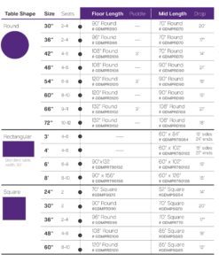 Gee Di Moda Rectangle Tablecloth - 60 x 102 Inch White Table Cloth for 6 Foot Rectangle Table - Heavy Duty Washable Fabric - for 6 Ft Buffet Table, Holiday Party, Dinner, Wedding & Baby Shower 60 x 102 inch Rectangle 27 81BtUVsMomL 4