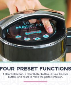 Magical Butter Machine MB2E Butter Maker Herb Infuser Gummy Maker Machine with Cookbook Included 34 81Bu1XmYJCL