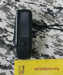 iRonsnow Solar Emergency NOAA Weather Radio Dynamo Hand Crank Self Powered AM FM WB Radios 3 LED Flashlight 2000mAh USB Smart Phone Charger Power Bank SOS Alarm (Black) 27 81BuaPqW8jL