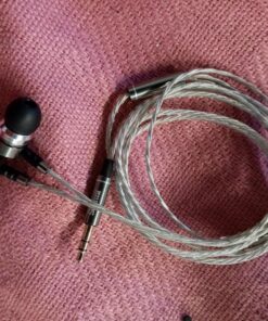 sephia SP3060 Wired Headphones, HD Bass Driven Audio, Lightweight Aluminum Wired in Ear Earbud Headphones, S/M/L Ear Bud Tips, Earphone Case, 3.5mm Tangle-Free Cord (Without Mic) 54 81BueNbBuPL