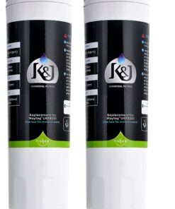 K&J Refrigerator Water Filter Replacement compatible with Maytag UKF8001 Pur - Replacement compatible with Maytag UKF8001, UKF8001AXX, EDR4RXD1, Puriclean II, and Kenmore 9006 (2 Pack)
