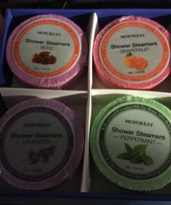 Shower Steamers, Shower Bombs Aromatherapy Relaxing Gift for Women, 8Pcs Essential Oil Bath Bomb Scent Steamer Fizzies for Mom Female Friends Christmas Valentines Mothers Day Ideas Set 51 81Bvi2Bx4L