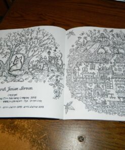 Secret Village - A Coloring Book Adventure: Beyond the Garden Gate, Beneath the Forest Floor, Among the Hollow Trees - A Mystery Endures! (Purse Sized ... & Inspirational for Ages 9 to Adult) 56 81BwCwB77kL 1
