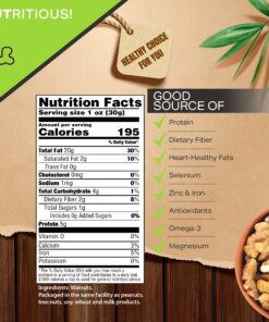 Nut Cravings - Raw Walnuts Halves & Pieces, Unsalted, Shelled, Superior to Organic (32oz - 2 LB) Bulk Nuts Packed Fresh in Resealable Bag - Healthy Protein Snack, All Natural, Keto, Vegan, Kosher Walnuts Raw 2 Pound (Pack of 1) 12 81Bxov9TJYL