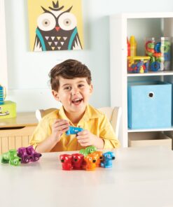 Alternative view of Learning Resources Snap-N-Learn Rhyming Pups Toy, Fine Motor Toys, Develops Color Recognition Skills, 20 Pieces, Ages 3+