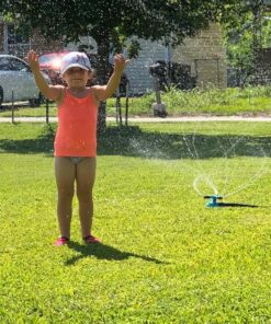 Kadaon Lawn Sprinkler Automatic Garden Water Sprinklers Lawn Irrigation System Large Area Coverage Rotation 360 Degree 24 81C FXAcrPL