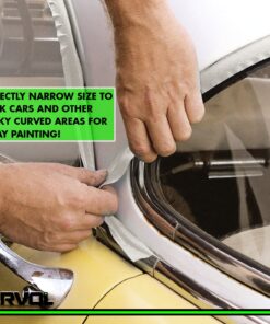 Masking Tape (Huge Pack of 6) Each Roll is ¾ x 33 Yards - Approved for Interior or Exterior Use - Easy to Write On - Industrial or Household Use 11 81C12plwBQL