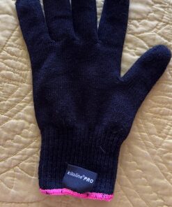 Kiloline Professional Heat Resistant Glove for Hair Styling Heat Blocking for Curling, Flat Iron and Curling Wand Suitable for Left and Right Hands 22 81C2g8SROML