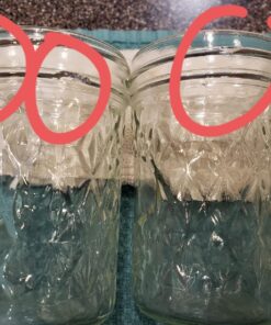 VERONES Mason Jars 8 OZ, 8 OZ Canning Jars Jelly Jars With Regular Lids, Ideal for Jam, Honey, Wedding Favors, Shower Favors, 15 PACK Diamond-15pack-8oz 34 81C2rxebTNL