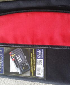 iQ Plus Premium 7 Pocket Fabric Expanding Folder, 13 x 10 Inches, Color Will Vary (34107) 13 81C3 4FN0oL